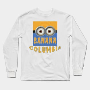 DESPICABLE MINION AMERICA COLUMBIA Long Sleeve T-Shirt